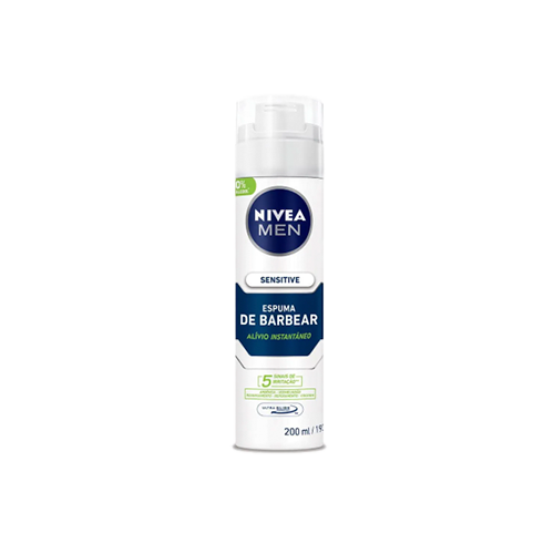 Espuma Barbear NIVEA For Men Sensitive 193G