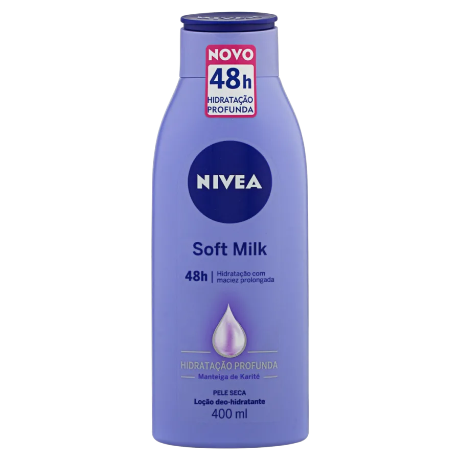 Locao Hidratante NIVEA Soft Milk 400ML
