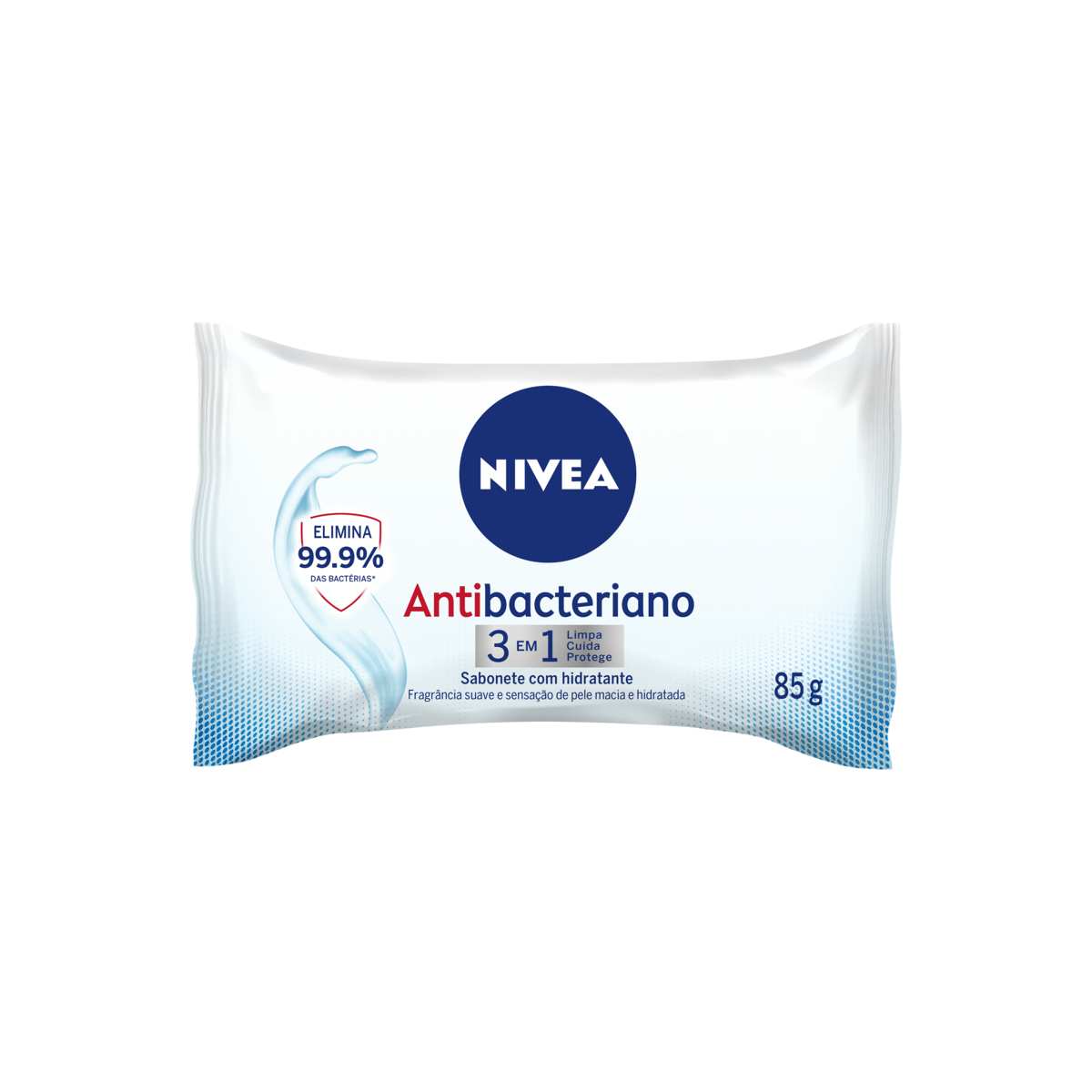 Sabonete NIVEA Antibacteriano 3em1 85G