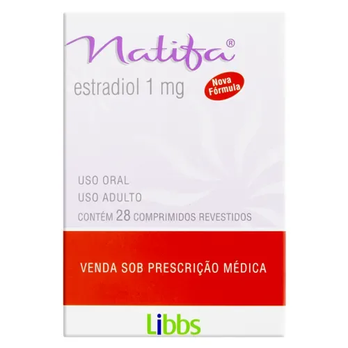 Natifa 1mg Libbs 28 Comprimidos Revestidos