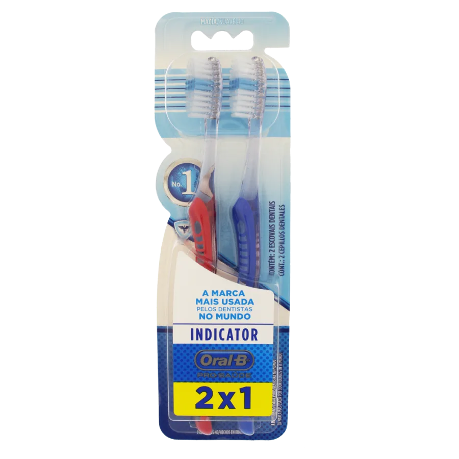 Escova Dental Oral B Indicator Plus 40 2und