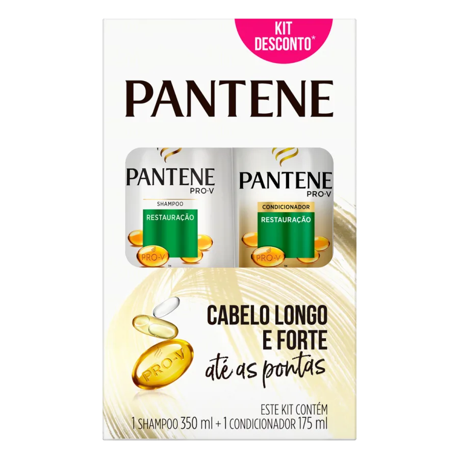 Kit Pantene Shampoo+condicionador Restauraçao 350+175ml