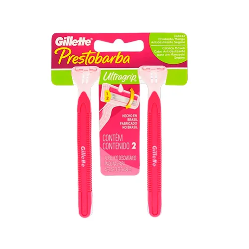 Aparelho Barbear Prestobarba Ultragrip Cab Movel Feminino 2und