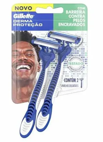 Aparelho Barbear Gillette Derma Proteçao 2und