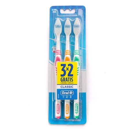 Escova Dental Oral B Classic Macia 40 Lv3 Pg2