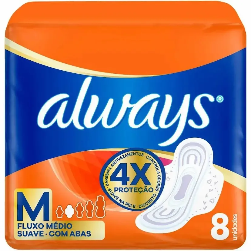 Abs Always Pink Suave C/abas 8und