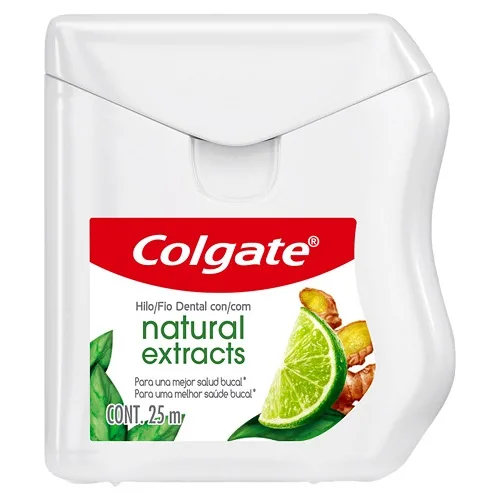 Fio Dental Colgate Natural Extracts Limao 25mt