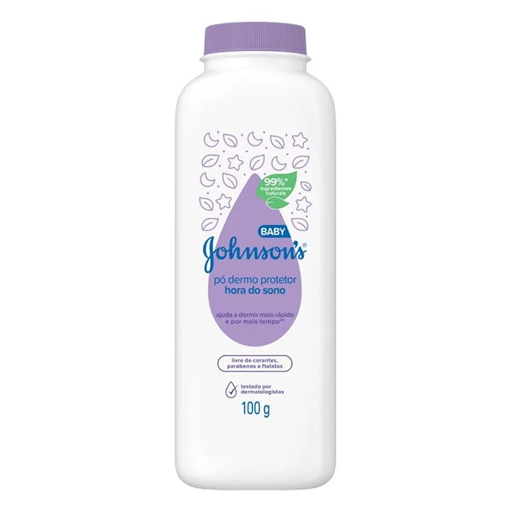 Talco Johnsons Baby Hora do Sono 100ML