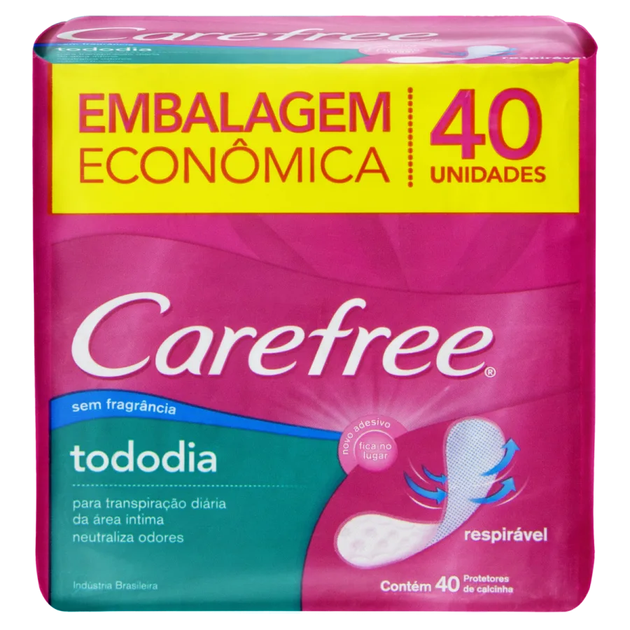 Abs Carefree S/perfume Todo Dia 40 Und