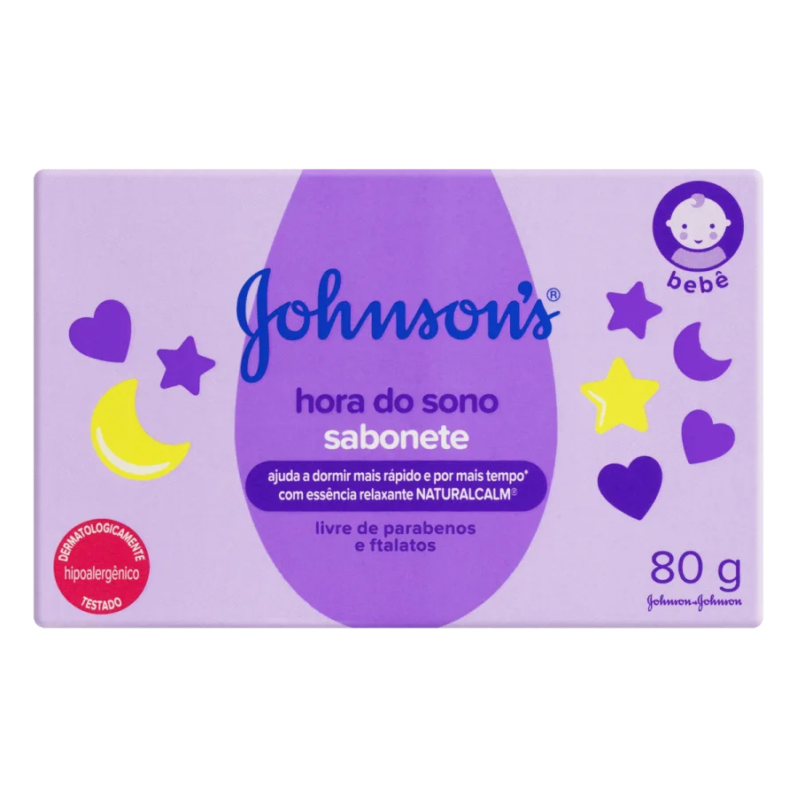 Sabonete Johnson & Johnson Hora do Sono 80G