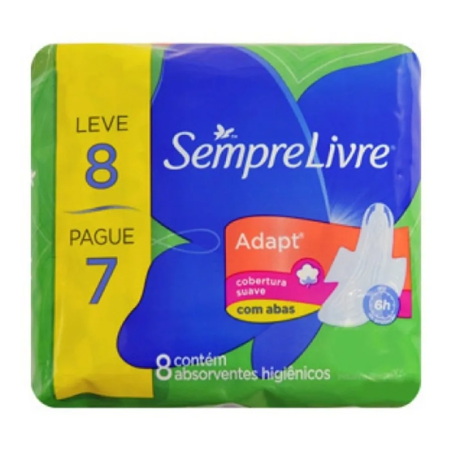 Abs Sempre Livre Suave C/ Abas L8p7