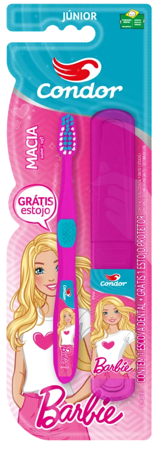 Escova Dental Condor Barbier com Estojo Macia Ref 3160