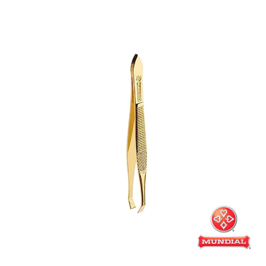 Pinca Mundial Gold Dourada Ponta Reta