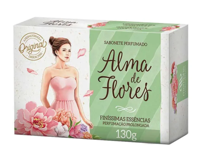 Sabonete Alma de Flores 130G