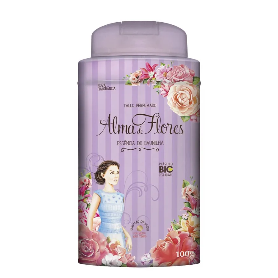 Talco Alma de Flores Alfazema 100G