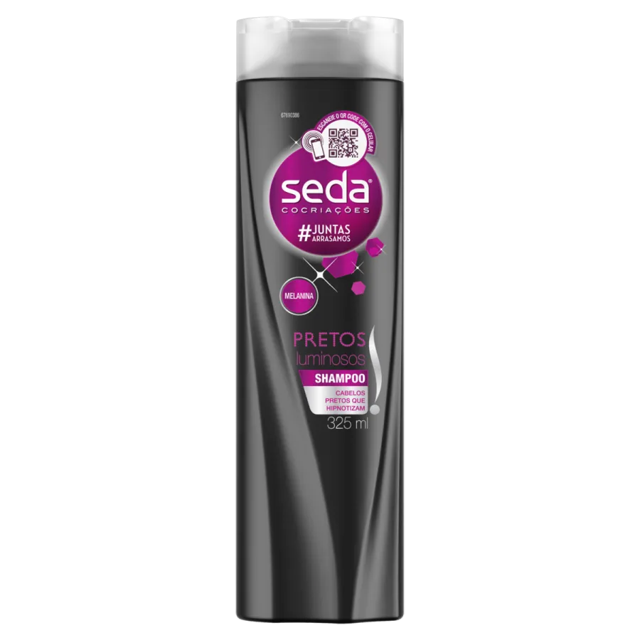 Shampoo Seda Preto Luminoso 350ML