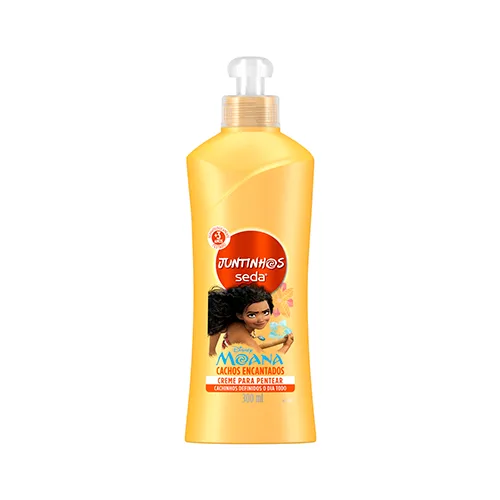 Creme Pentear Seda Infantil Moana Cachos 300ML