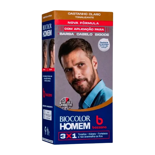 Tintura Biocolor Homem Castanho Claro