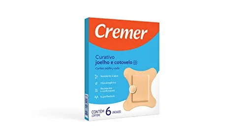 Curativos Cremer Joelho e Cotovelo 6und
