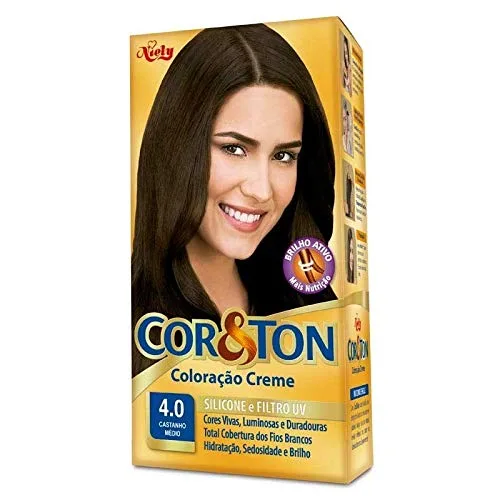 Tintura Cor&ton N.4.0 Castanho Medio