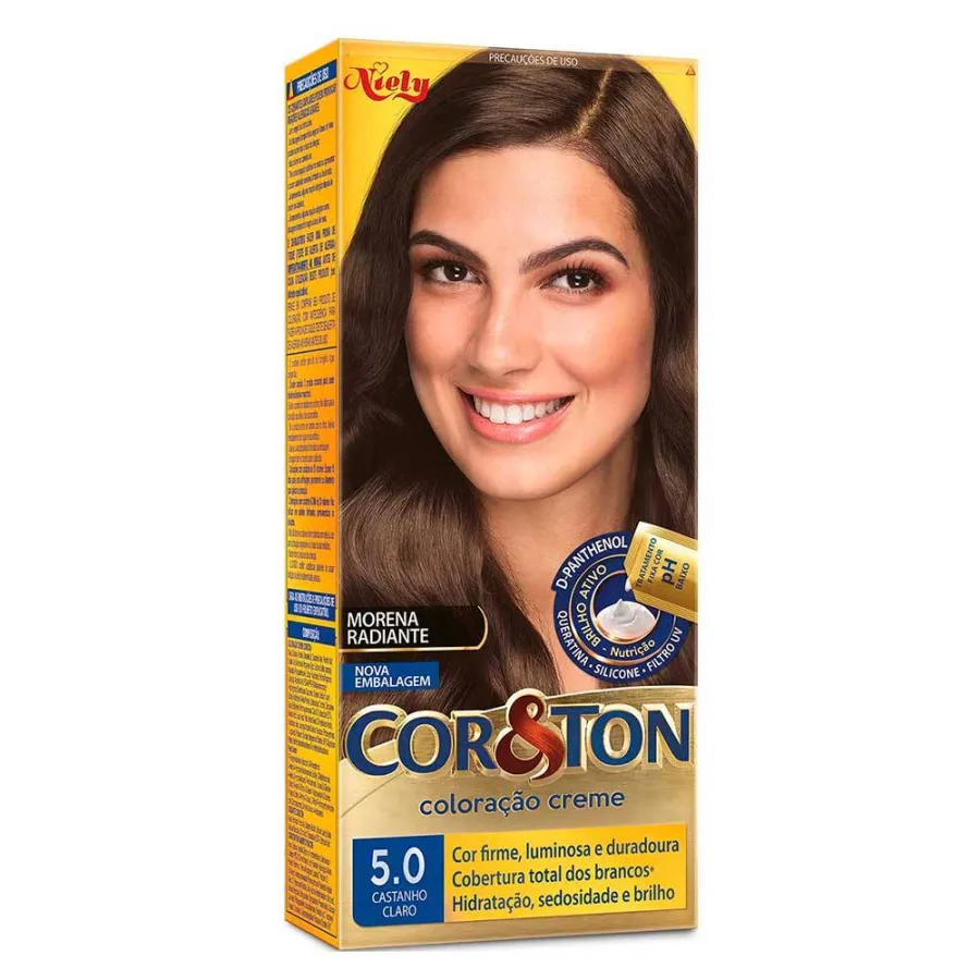 Tintura Cor&ton N.5.0 Castanho Claro