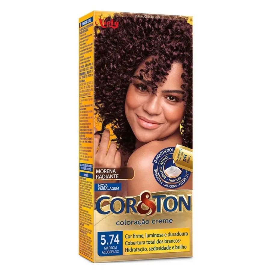 Tintura Cor&ton N.5.74 Marrom Acobreado
