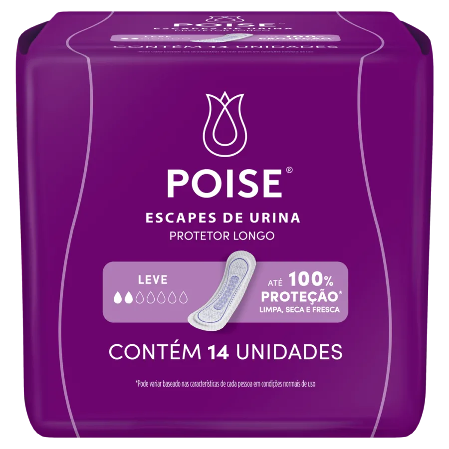 Absorvente Poise S/abas 14und
