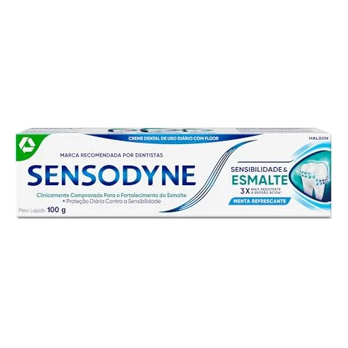 Creme Dental Sensodyne Sensibilidade&esmalte Menta 100G