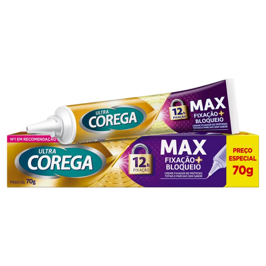 Corega Creme Ultra sem Sabor 70G