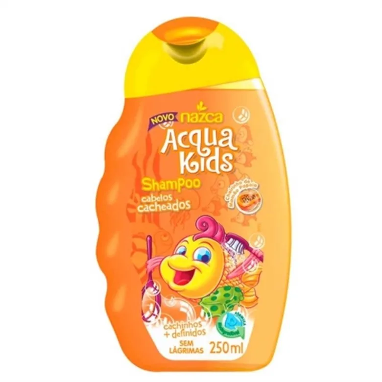 Shampoo Acqua Kids Cabelos Cacheados 250ML