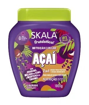 Creme 2 em 1 Skala Frutástica Açaí Nutrição e Brilho 1kg