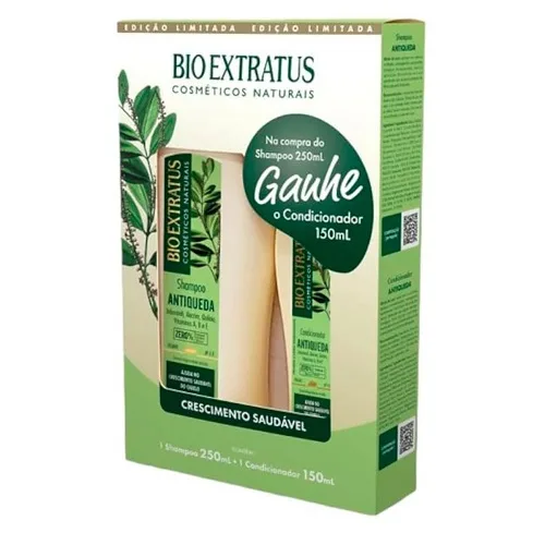 Kit Bio Extratus Antiqueda Shampoo 250ml + Condicionador 150ml