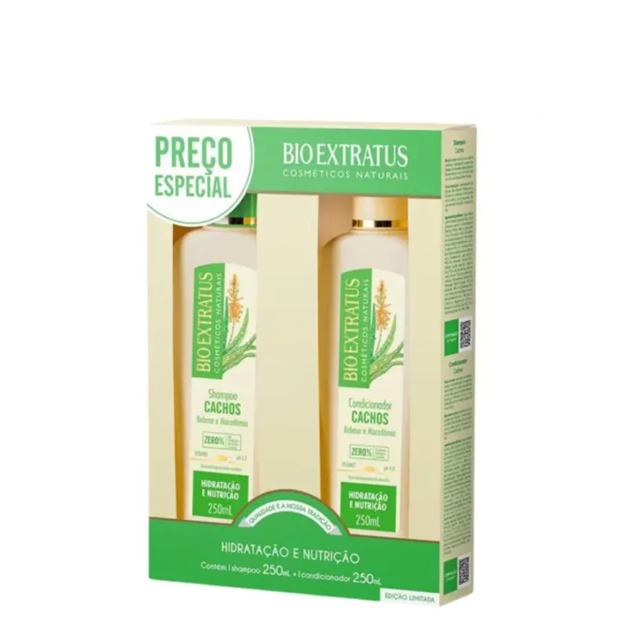 Kit Bio Extratus Shampoo+cond Cachos 250ML