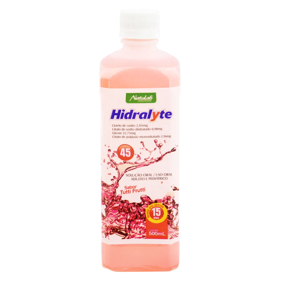 Hidralyte Tutti-frutti 500ML Natulab
