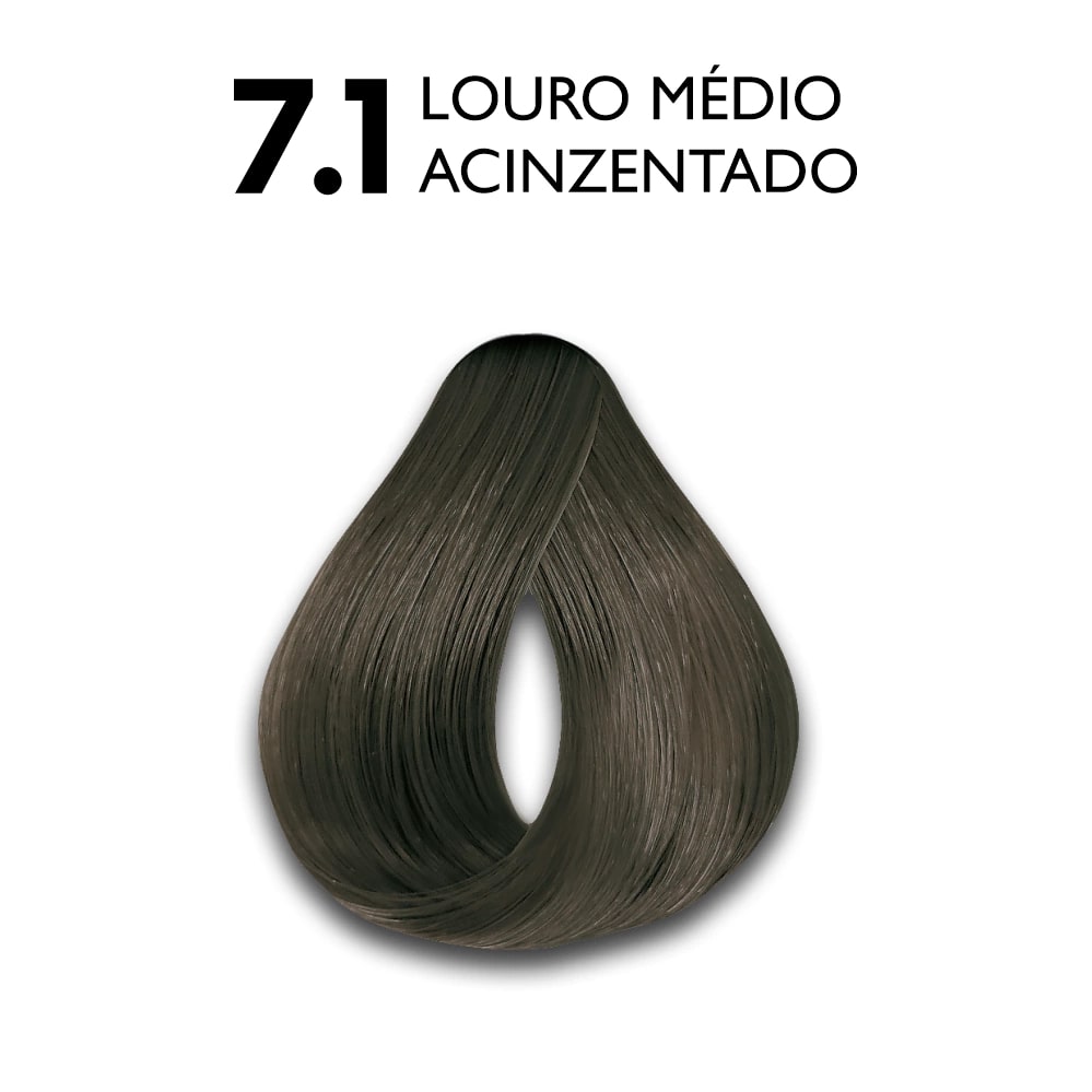 Haskell Tinta 7.1 Louro Medio Acinzentado