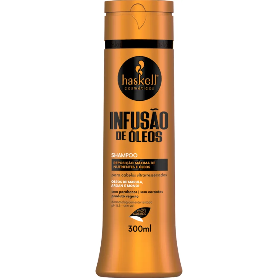 Haskell Shampoo Infusao de Oleos 300ML