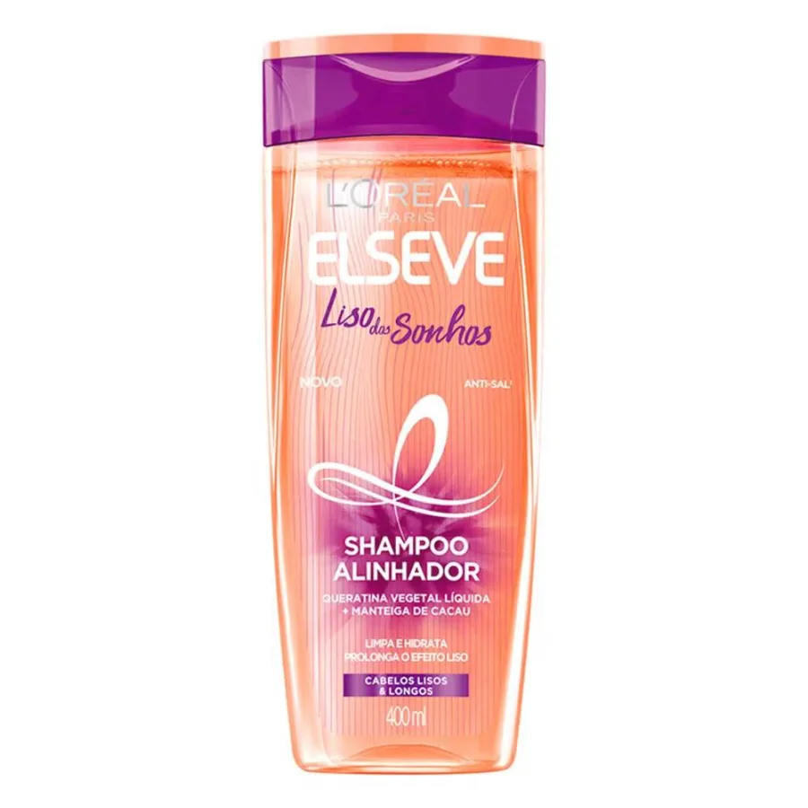 Shampoo Elseve Liso dos Sonhos 400ML