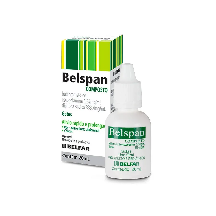 Belspan Composto Gotas Belfar 20ml