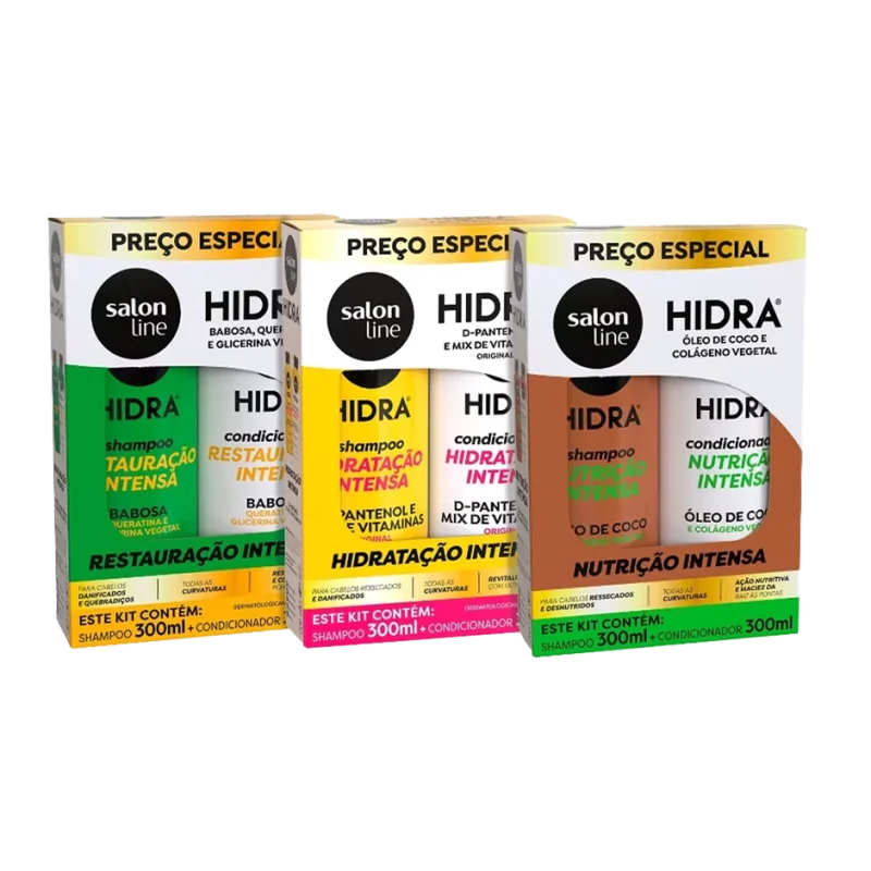 Kit Salon Line Shampoo 300ml + Condicionador 300ml