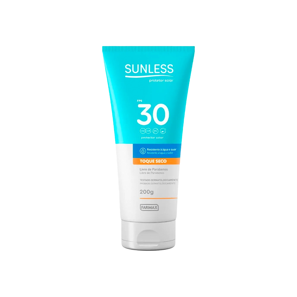SUNLESS PROTETOR SOLAR FPS 30 200G