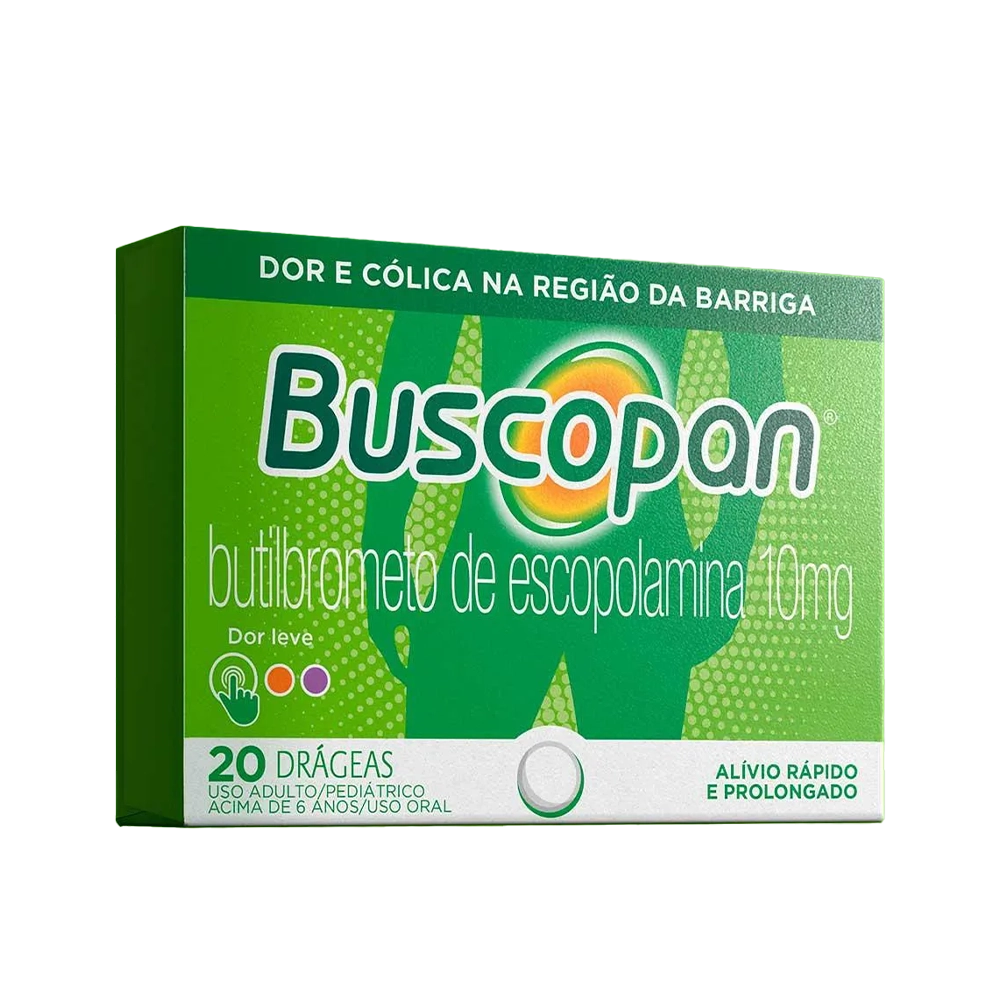 Buscopan 10mg 20 Drageas