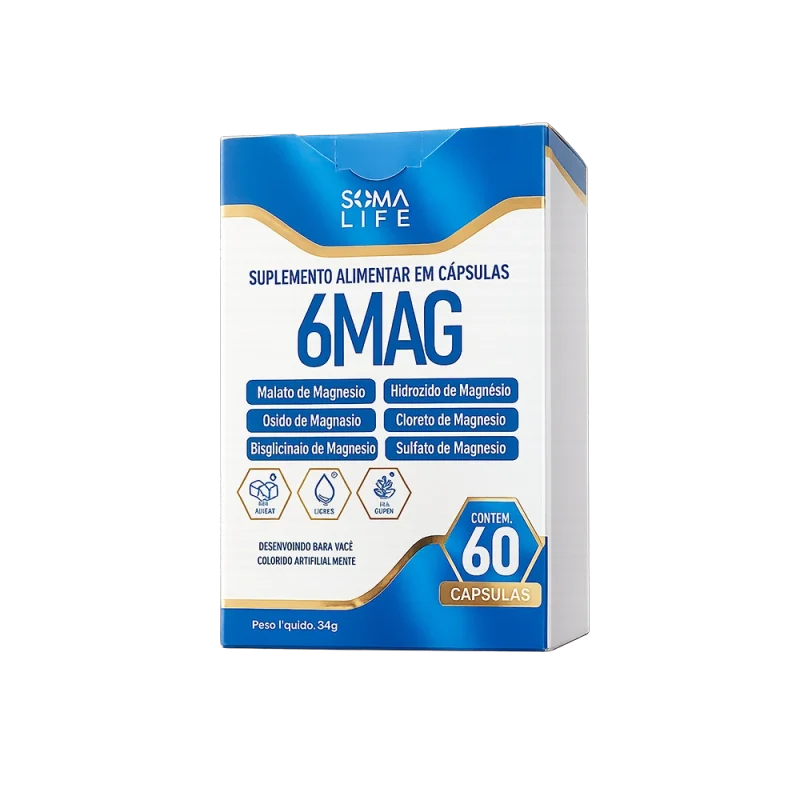 SOMALIFE 5 MAG 60 CAPSULAS