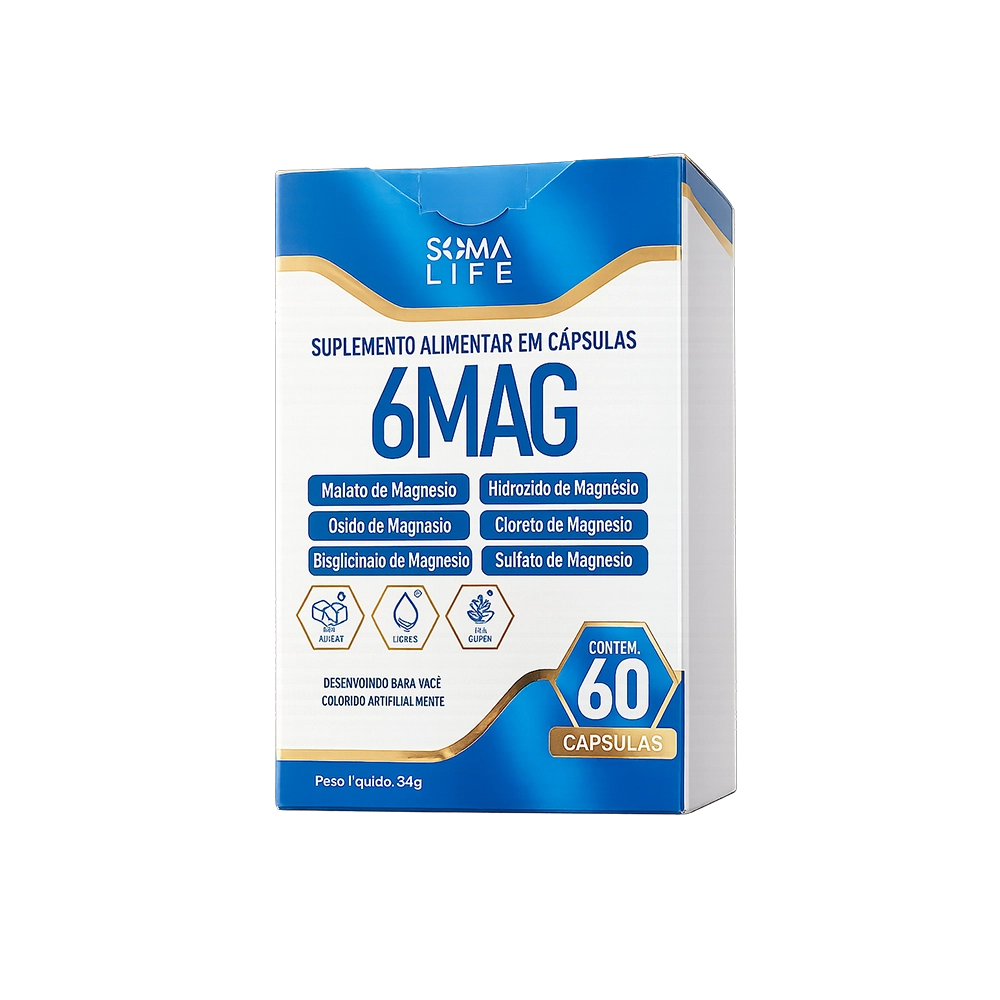 SOMALIFE 5 MAG 60 CAPSULAS