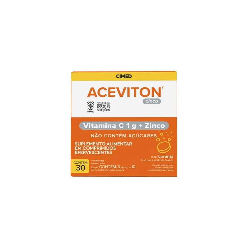 ACEVITON 1G 30CPR EFERVESCENTE CIMED